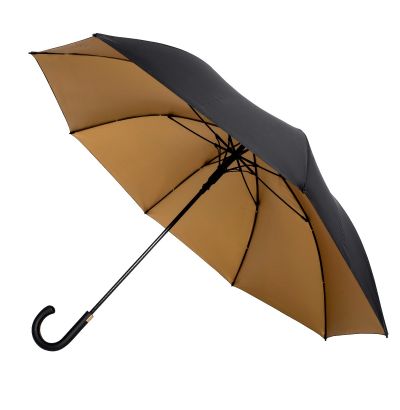 Falcone® - Grote paraplu - Automaat - Windproof - Ø 120 cm - Zwart / Zilver