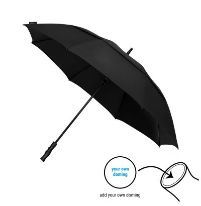 Falcone® - Stormparaplu - Automaat - Windproof - Ø 130 cm - Zwart