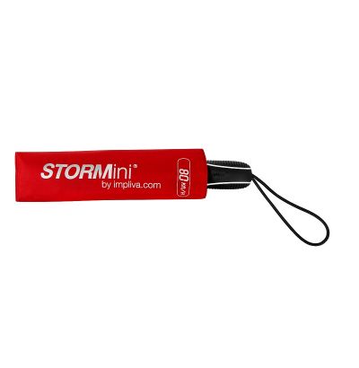 STORMaxi® - Aërodynamische opvouwbare stormparaplu - Handopening - Windproof - Ø 90 cm - Grijs